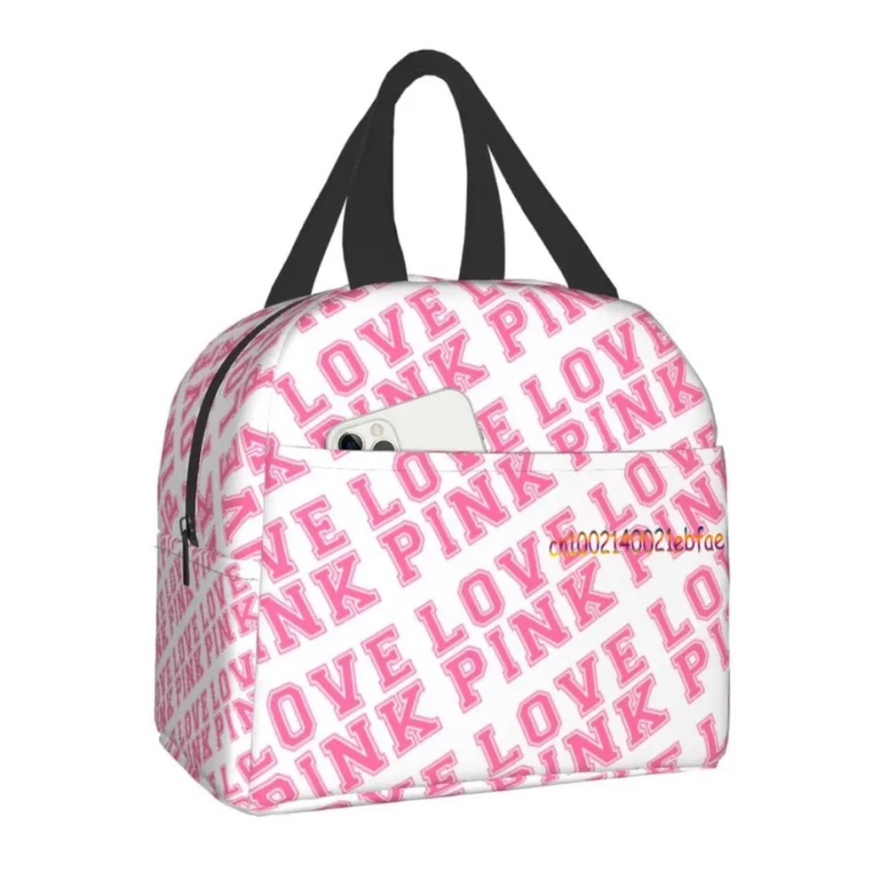 PINK Insulated Lunch Bag